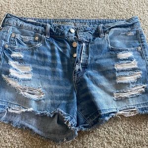 American eagle jean shorts.